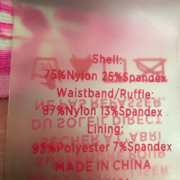 Lilly Pulitzer‎ Pink Gingham Floral Ruffle Wrap One Piece Swimsuit size 14 - Image 9