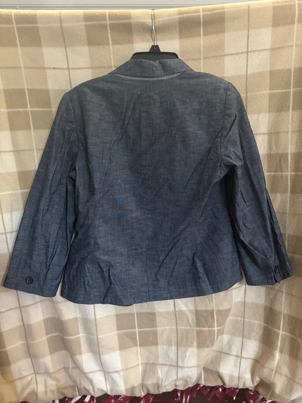 The Limited Chambray Blue Jacket - Image 3