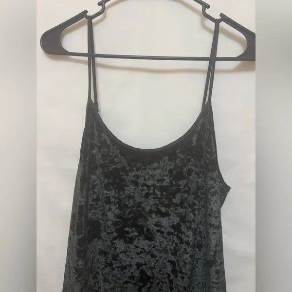 VICTORIA’S SECRET Black‎ Velvet Chemise Gown Nightgown Slip Size Medium/Large - Image 4