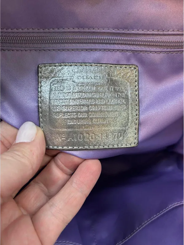 COACH Julia Op Art Signature Tote 14970 - Image 8