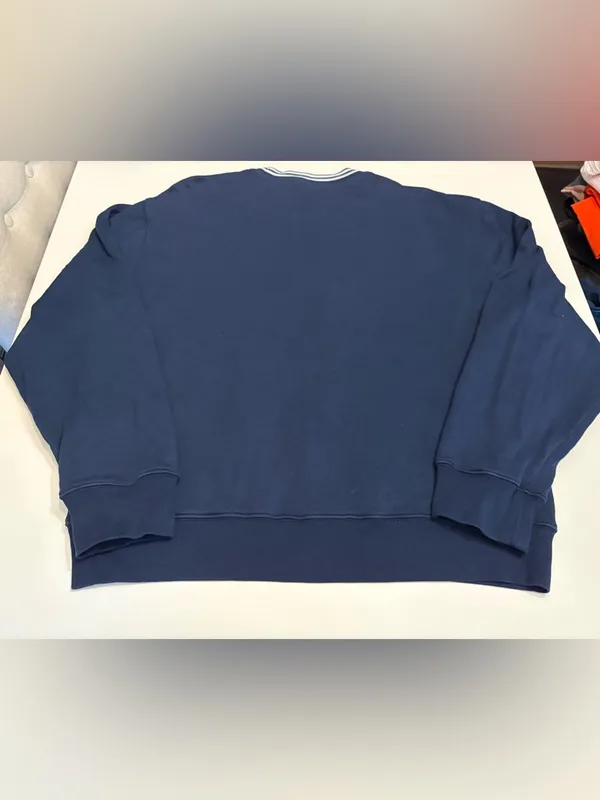 Sporty & Rich SR Sport crew navy white XL Terry - Image 10