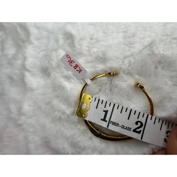 Kate Spade Spot The Spade Cuff Hinged Bangle In Sweetheart - Image 5