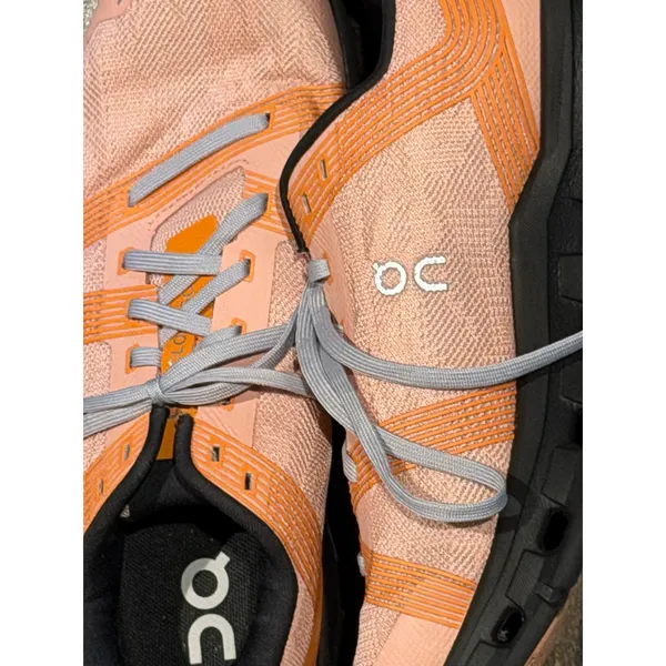 On Cloudgo Womens Running Athletic Shoes Rose Magnet Peach Orange 55.98522 SZ‎ 9 - Image 3