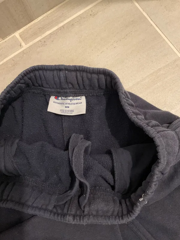 Champion Navy Blue Sweatpants - Image 3