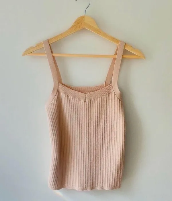 Neutral Knit Tank - Image 2