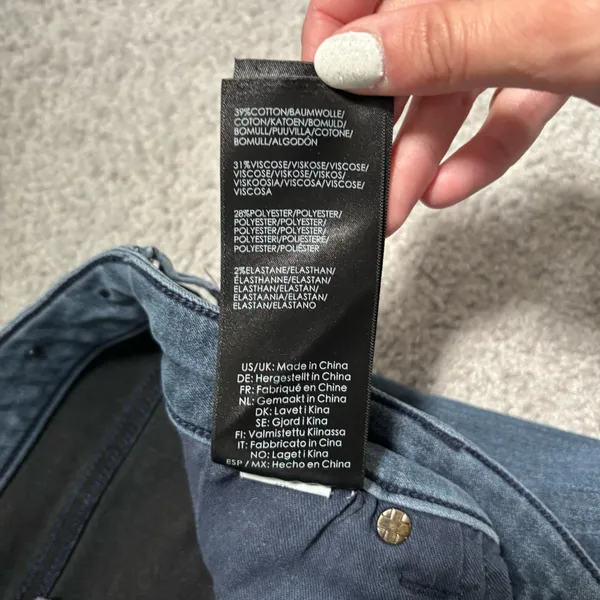 Liverpool Dark Blue Wash The Ankle Skinny Jeans - Image 6