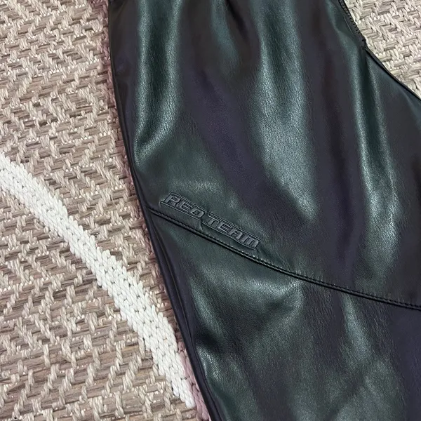 Smoke Rise Faux Leather Pants Womens Sz Small - Image 4