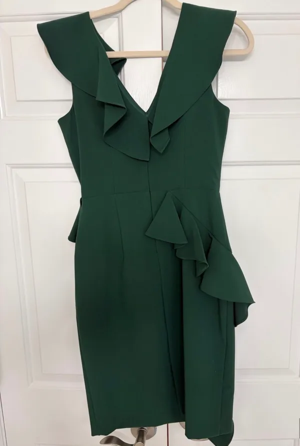 Gianni Bini Semi Formal Dress Green - Image 2