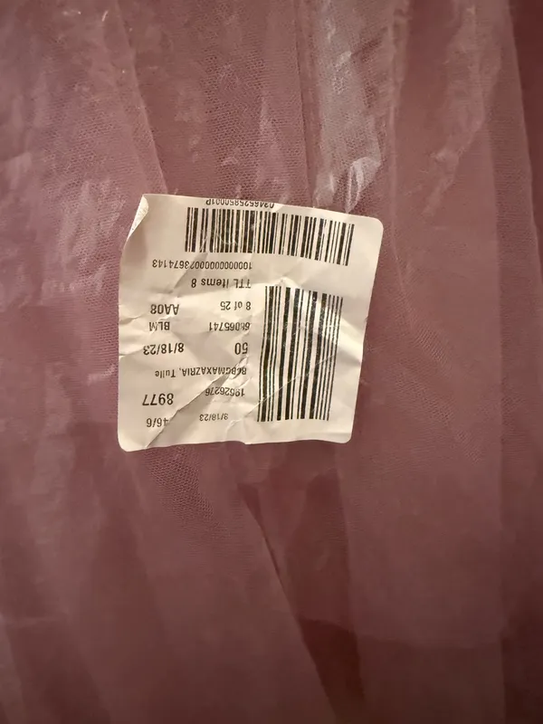 BCBGMAXAZRIA Corset Tulle Gown in Pink Tint - Image 7
