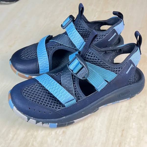 Chaco Odyssey Navy Blue Water Sandals Womens 6 Hiking Shoes J107024 - Image 9