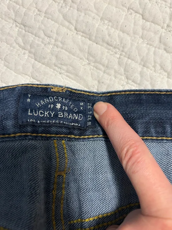 Lucky Brand Jeans 363 Vintage Straight 32x32 - Image 6