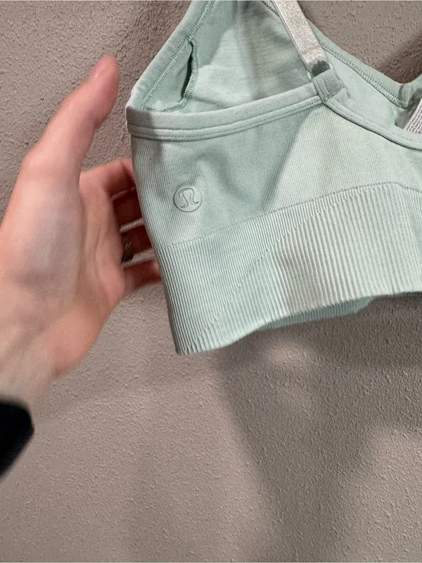 Lululemon Ebb to Street Bra Delicate Mint - Image 10