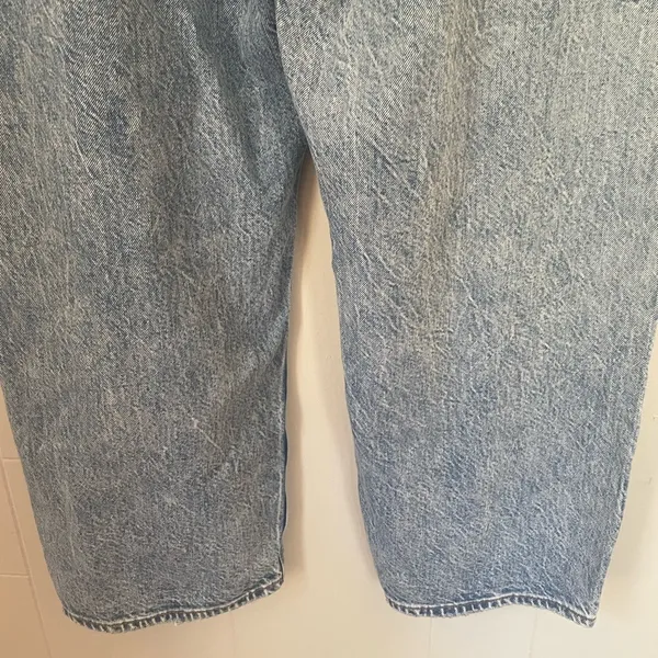 NWT American Eagle Highest Rise 90's Boyfriend Distressed Blue Jeans Plus Sz 18R - Image 11