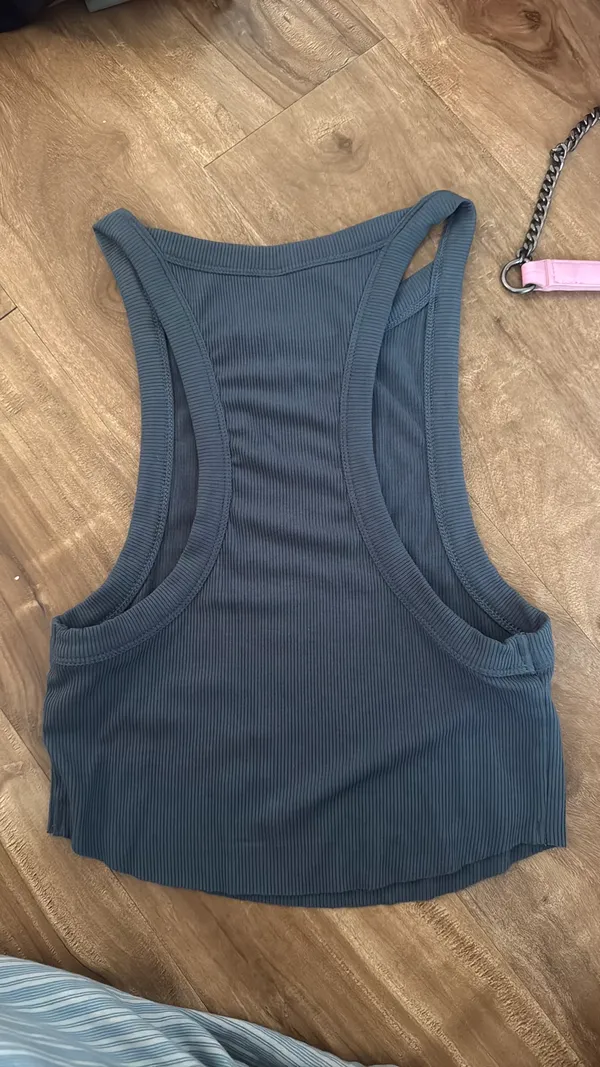 Elwood Ribbed Racer Back Tank - Image 2