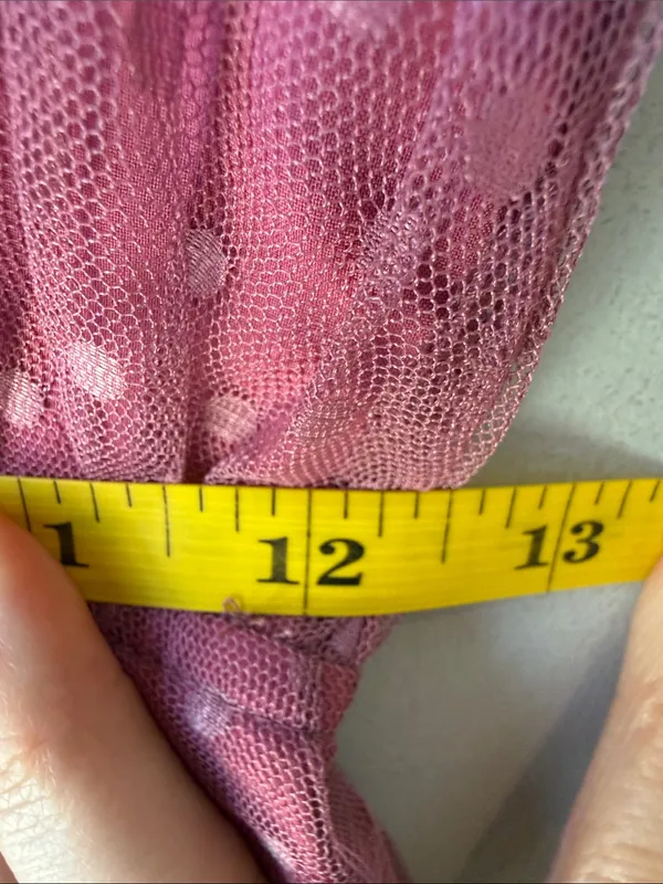 Lulu's Soft Girl Yours Evermore Mauve Swiss Dot Ruffled Midi Dress - Image 6