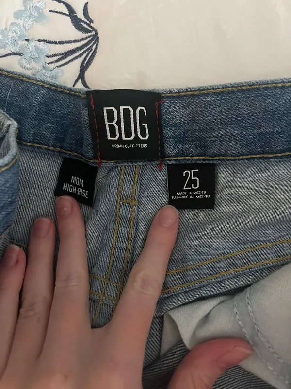 BDG Jean Shorts Urban Outfitters High-Rise Mom Denim - Image 6