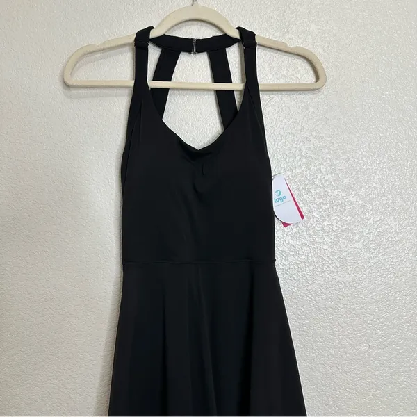 NWT iuga Black Women's Tennis Golf Athletic Dress, Sz Medium - Image 3