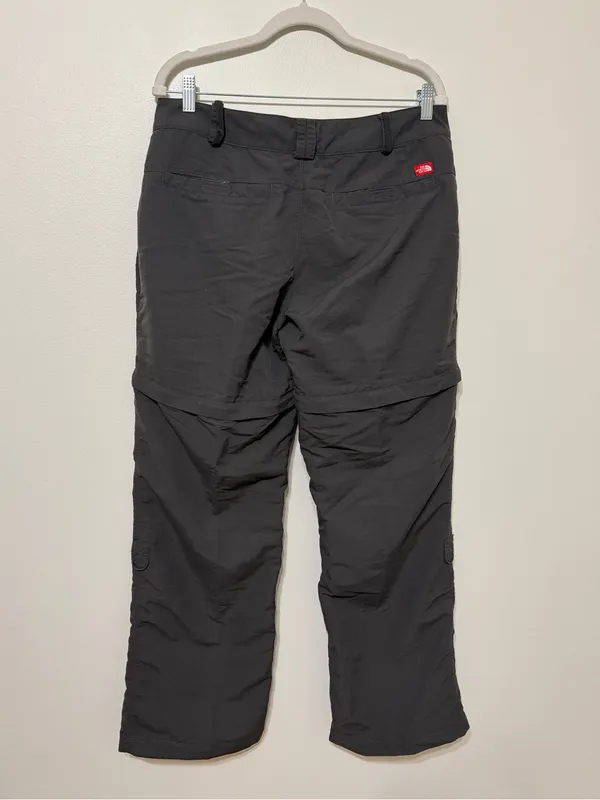 The North Face Women's Convertible Hiking Pants Size 14 Gray - Image 5