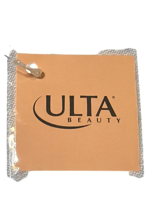 Ulta Beauty Peach Faux Leather Triangle Tote Bag Single Handle New With Tags - Image 5