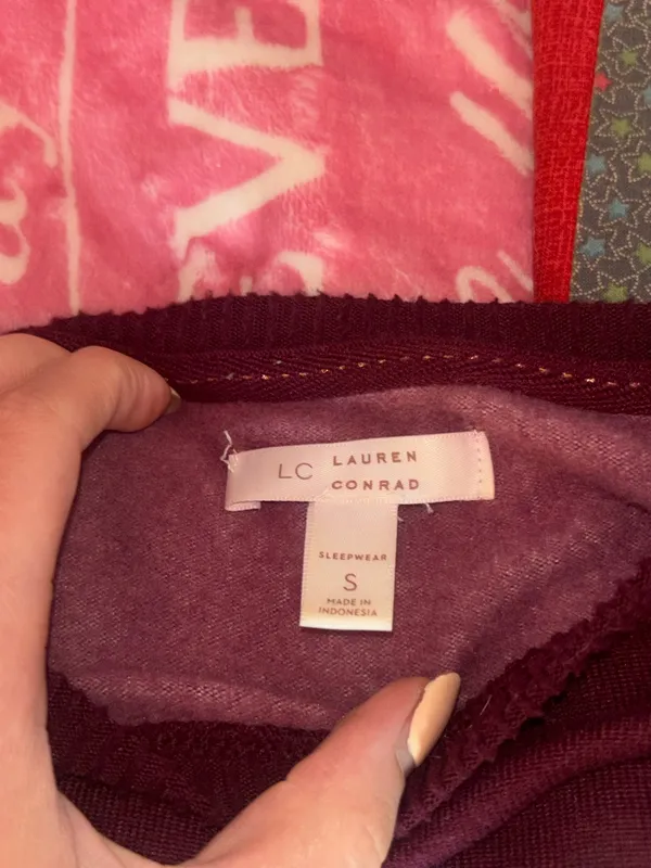 LC Lauren Conrad Winter Pajama Set - Image 4