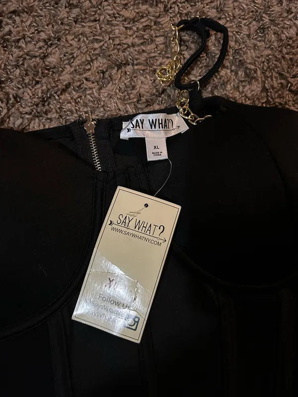 Say What? Mesh crop top - Image 6
