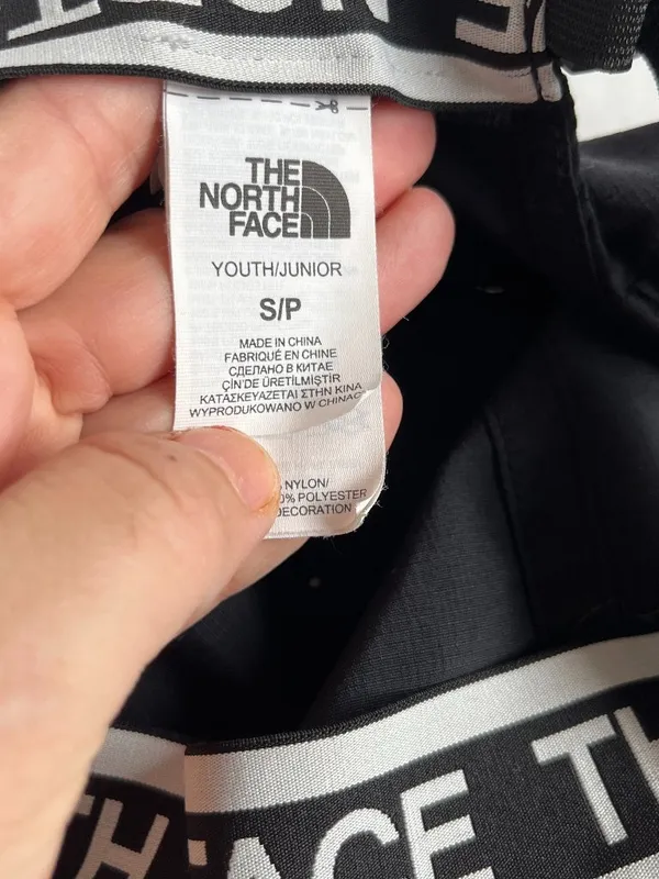The North Face‎ Sz S Juniors Youth 66 Classic Tech Ball Black Adj Strap - Image 3