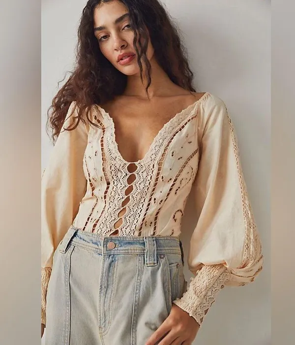 ❤️Free people Regina Bodysuit - Image 2