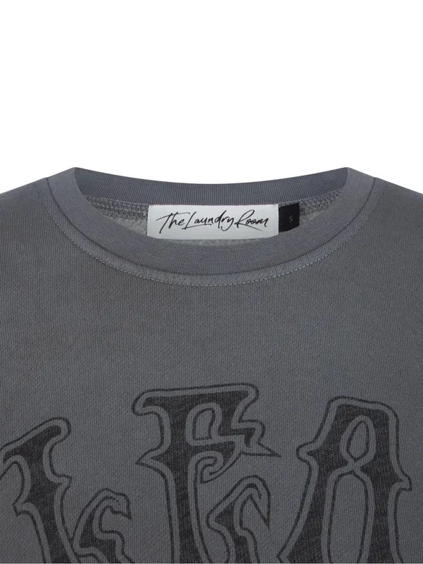 The Laundry Room Leo Zodiac Oversized Pullover Sweatshirt Jumper - Image 4