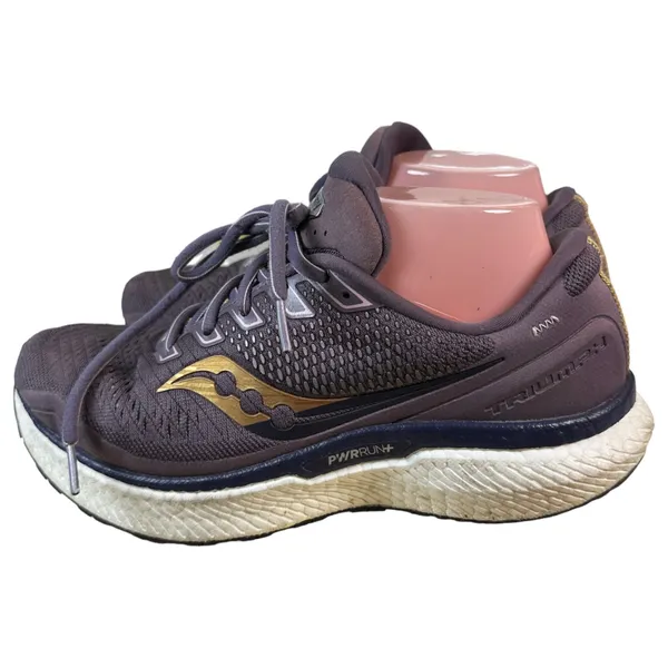 Saucony Triumph 18 S10595-20 Purple Running Sneaker Shoe Women's Size 8.5 - Image 4