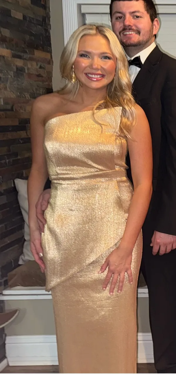 Black Halo Formal gown/ Mardi gras gown - Image 2
