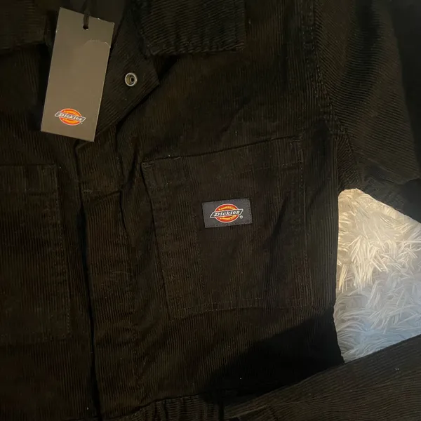 Dickies Corduroy button up collar long sleeves coveralls jumpsuit - Image 3