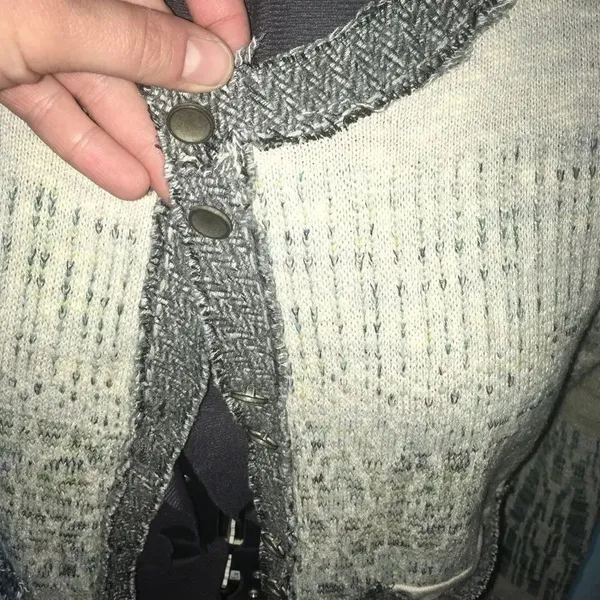 Free People four pocket variegated sweater - Image 4