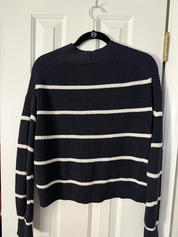 Target Navy Button Sweater - Image 2