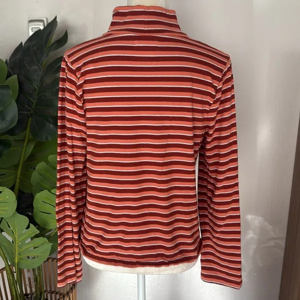 Madewell Wide-Sleeve Turtleneck in Westwater Stripe - Image 5