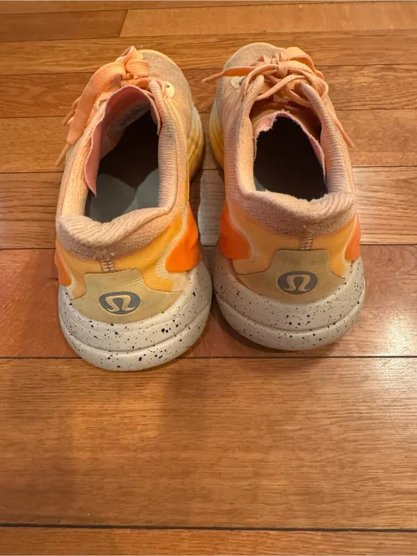 Lululemon Blissfeel Running Shoes Peach | Women’s Size 9 GUC - Image 4