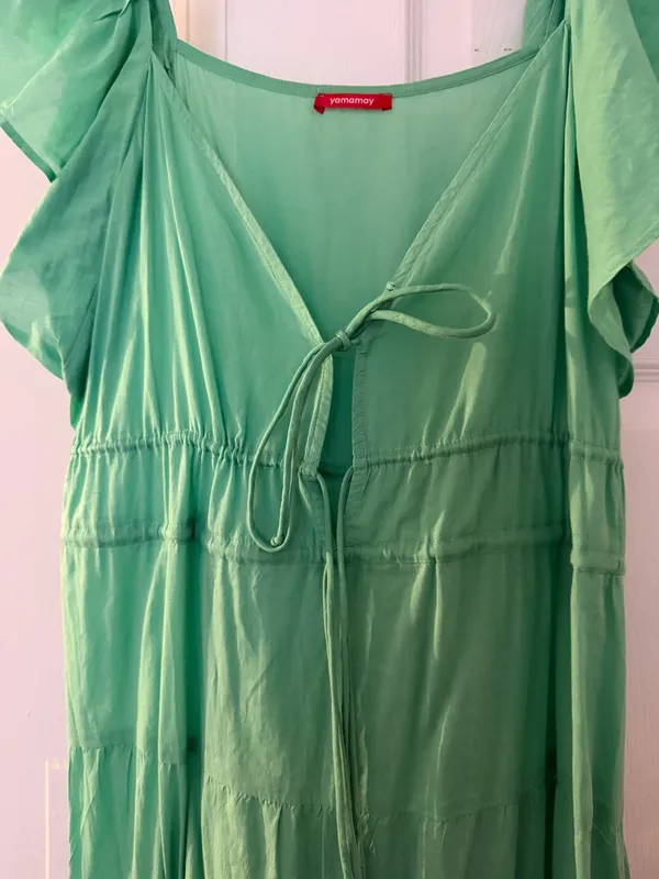 Maxi Dress Green Size none - Image 2