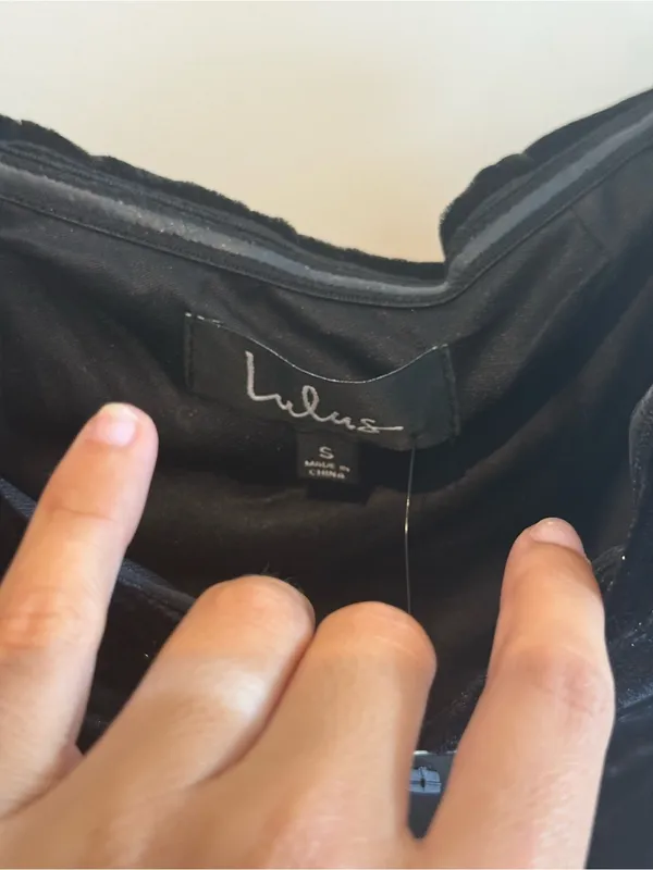 Lulu's Black Strapless Sweetheart Bustier Bodysuit - Image 3