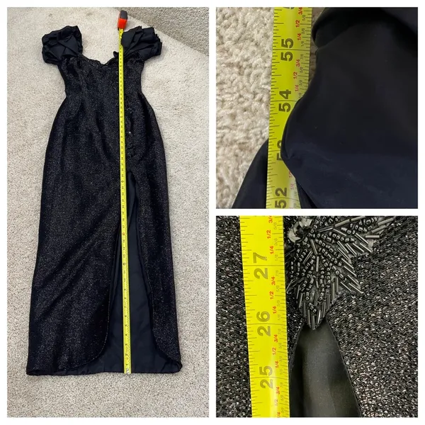 Vintage Nadine black gown - Image 7