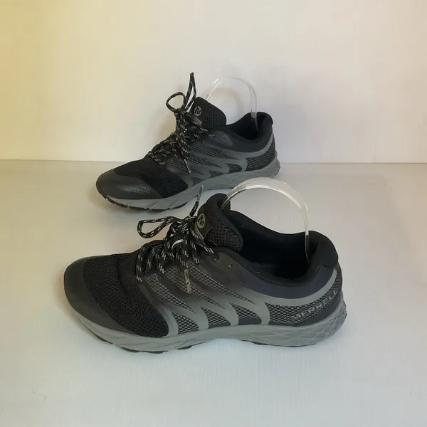Merrell Mix Master 4 Trail Running Shoes Black Gray Lace Up Sneakers - Image 2