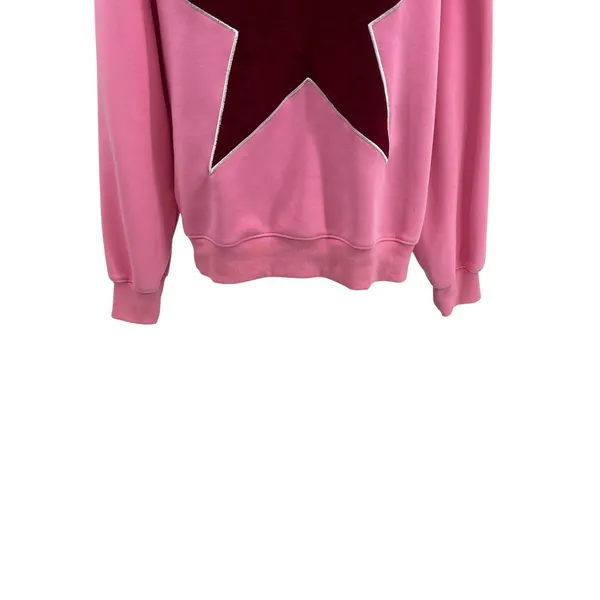 Aelfric Eden‎ Pink Star Graphic Hoodie Sweatshirt Oversized Streetwear Medium - Image 12