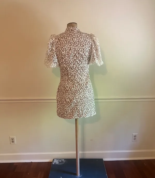 Queen of Sparkles Sequin Lace Dress - Image 3