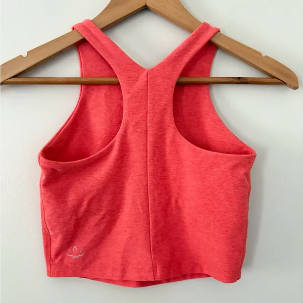 Beyond Yoga Spacedye Focus Cropped Tank in Fresh Coral Size Small - Image 6