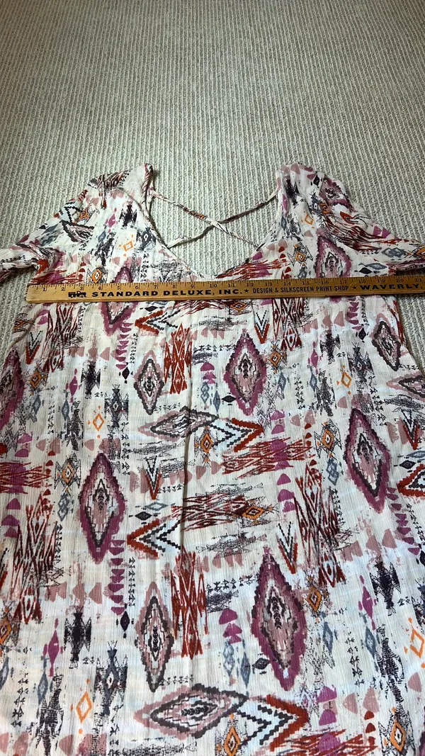 Billabong Boho Mini Dress M - Image 3