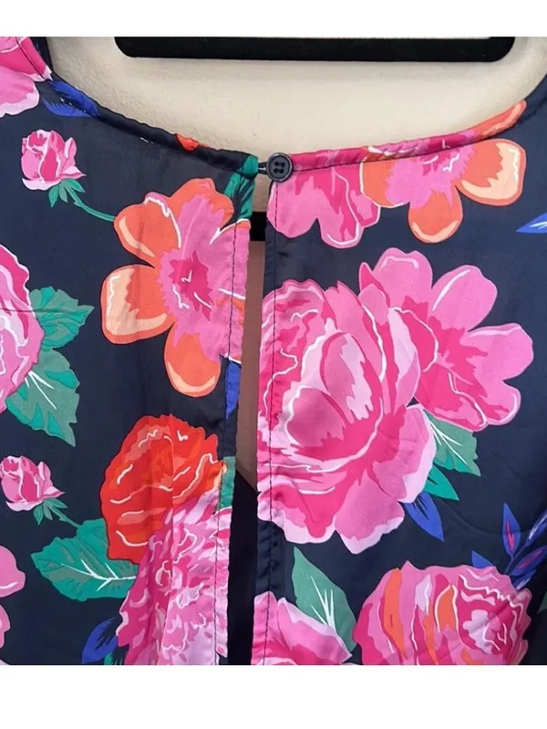 Francesca's mi ami Seth floral babydoll dress. Size XL. - Image 7