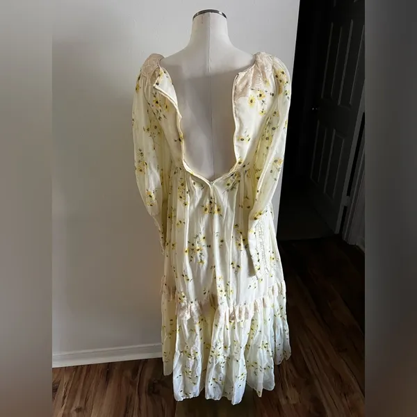 1970s By Jessica - Rare “daisy” print dress, Size 5 Made In USA. vinta - Image 5