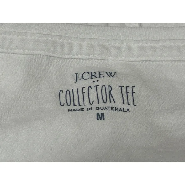J.Crew White Red Holiday Crew Plaid Flannel Long Sleeve Sleepwear Pajamas Set M - Image 4
