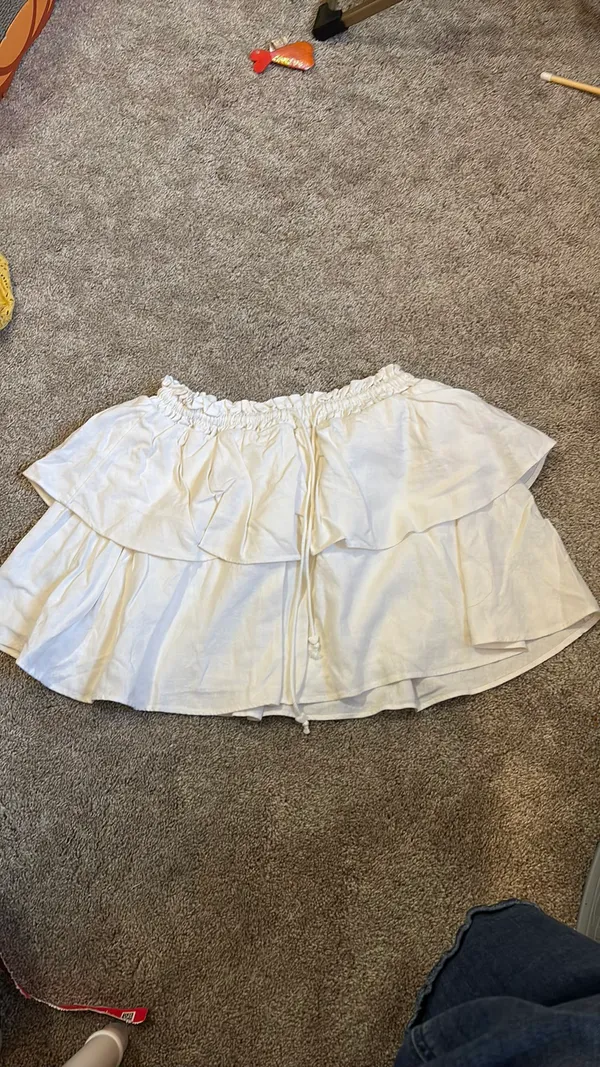 Stoney Clover Lane Target White Ruffle Skirt - Image 2