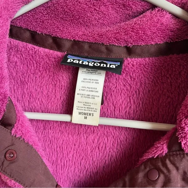 Patagonia Re-Tool Fleece Pullover Magenta - Image 3