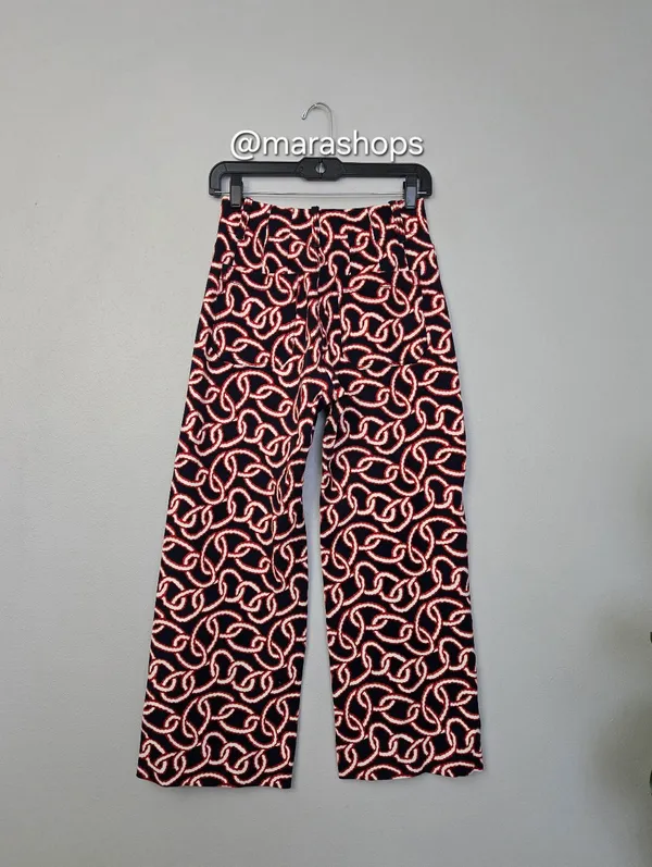 Anthropologie Maeve The Colette Cropped Wide Leg Ponte Pants - Image 7
