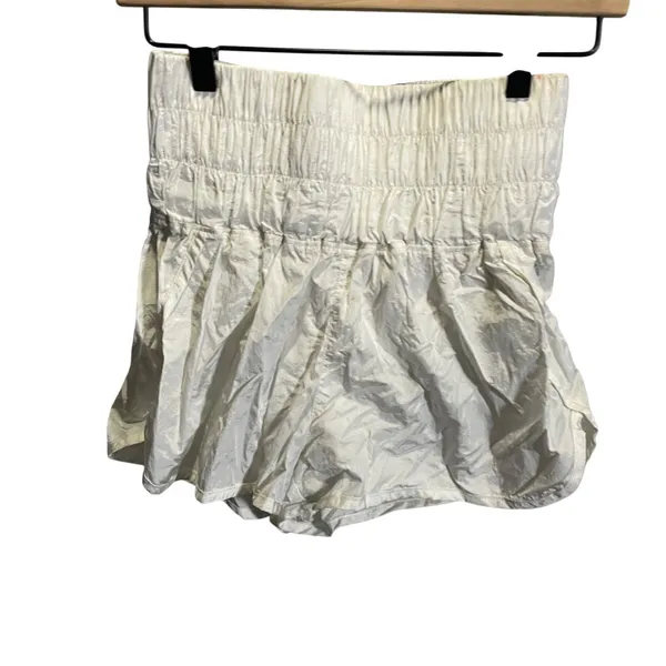 FP Movement White‎ Smocked Waist Athletic Skort Lined Nylon Blend M - Image 2